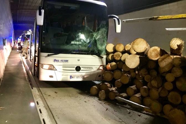 Verkehrsunfall im Arlbergtunnel