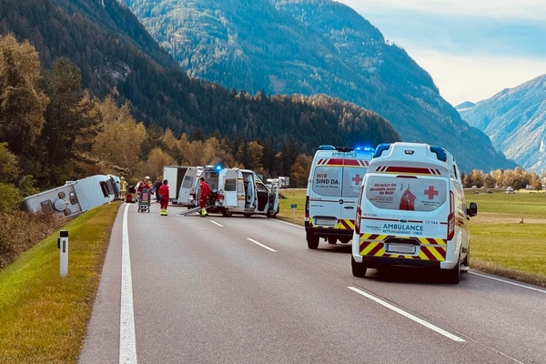 Verkehrsunfall in Pfunds