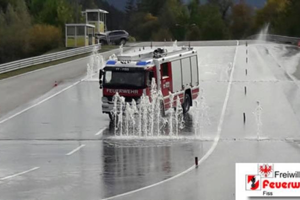 Fahrsicherheitstraining der FF Fiss