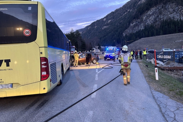 Verkehrsunfall L65 in Pfunds