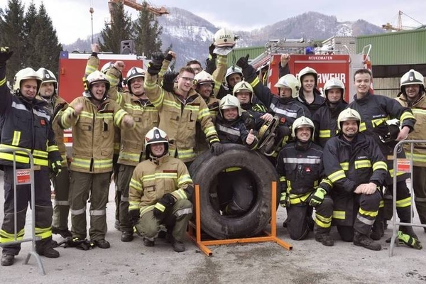 Sieg der Zammer Feuerwehr bei der  diesjährigen Fire Fighter Competition in Oberösterreich