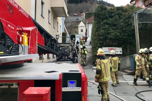 Brand MFH Wohnung in Landeck
