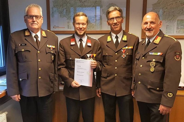 Schriftführer des BFV Landeck befördert
