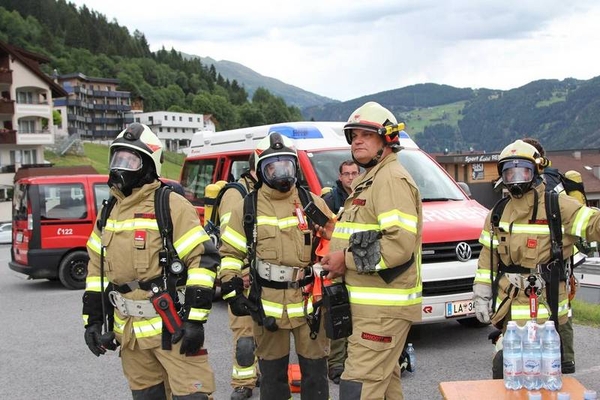 Atemschutz- Abschnittsübung in Ladis