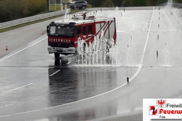 Fahrsicherheitstraining der FF Fiss