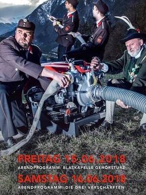 35. Bezirks-Nassleistungsbewerb des Bezirkes Landeck  vom 15. - 16. Juni 2018 in Zams