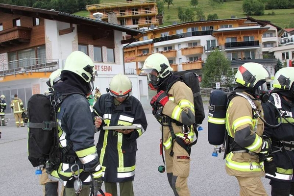 Atemschutz- Abschnittsübung in Ladis
