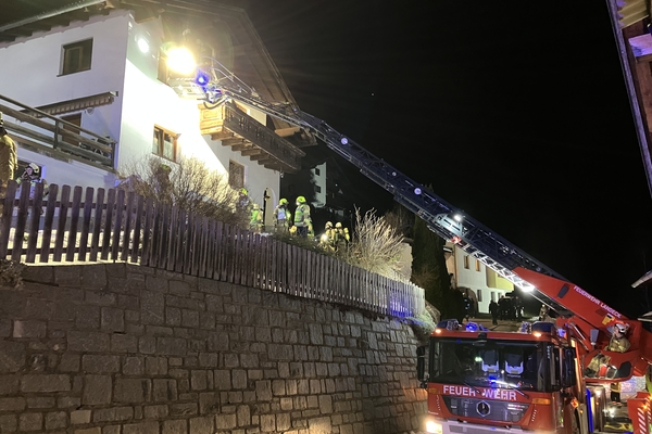 Zimmerbrand in Strengen