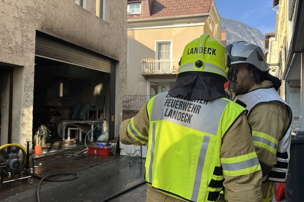 Garagenbrand in der Maisengasse