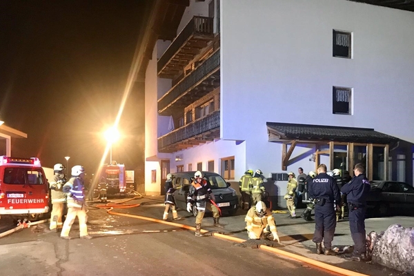 Brand Gewerbe / Tischlerei in Ried