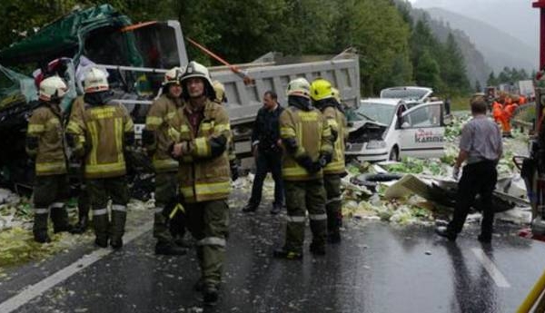 Verkehrsunfall auf der Reschenstraße / 27.08.2013