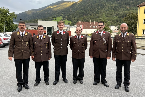 Beförderungen der neuen Sachgebietsleiter