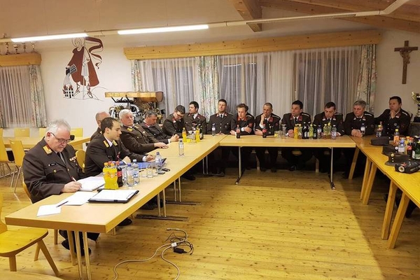 Wahl des Abschnittskommandanten des Abschnittes Oberes Gericht Prutz