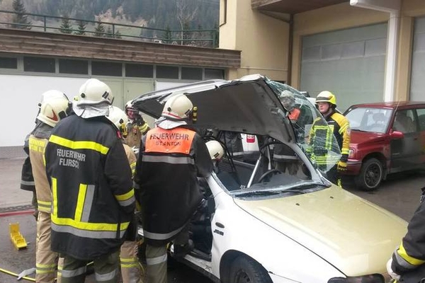 Technische Übung im Abschnitt Stanzertal